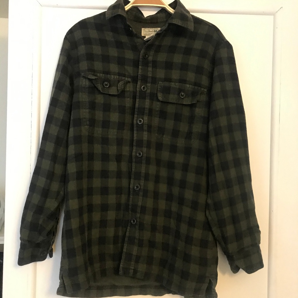 L.L. Bean Men's Flannel - Lined - 100% Cotton